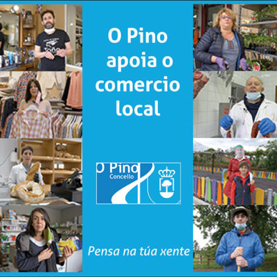 O Pino promociona o comercio local cun vídeo no que son protagonistas os autónomos locais