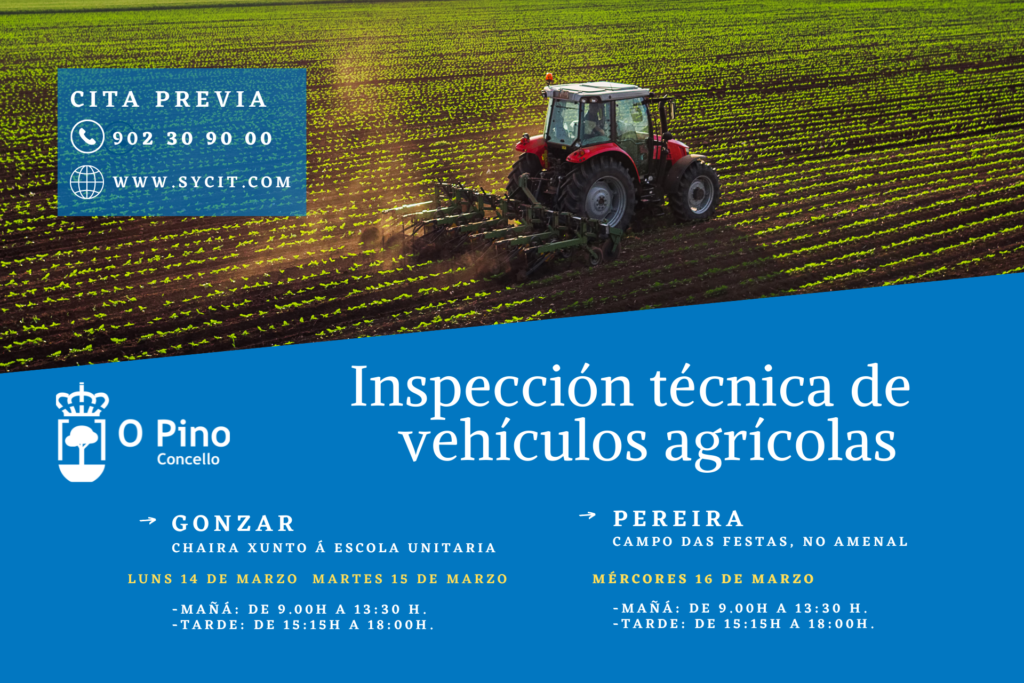 ITV agrícola en Gonzar e Pereira (O Pino)