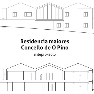 O Pino presenta os proxectos para residencia    e centro de día de maiores por 2,7 millóns de euros