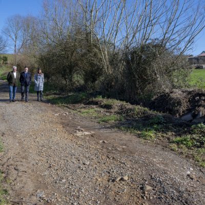 A Xunta mellora con máis de 48.300 euros o camiño municipal de Frechazo Último a Leiras