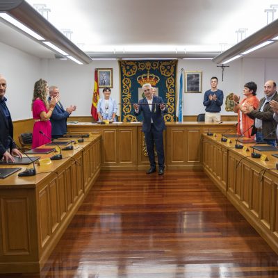 Manuel Taboada inicia a súa sétima lexislatura consecutiva como alcalde de O Pino con maioría absoluta