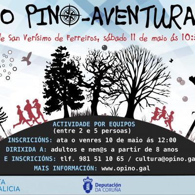 Abre a inscrición para a terceira edición de O Pino Aventura, que será o 11 de maio en Ferreiros